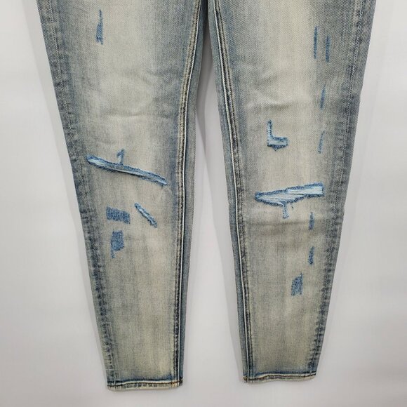 Ksubi Distressed Van Winkle Hunter Jeans Men Size 29 NWT Denim Pants Skinny Fit - Picture 3 of 13